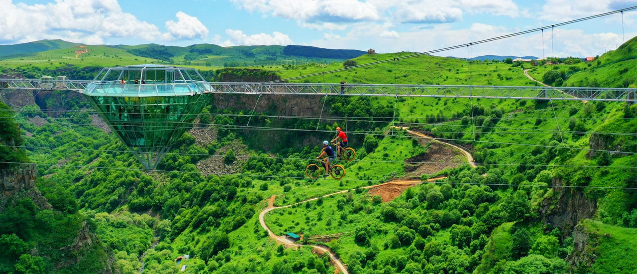 Diamond Bridge in Georgia tour