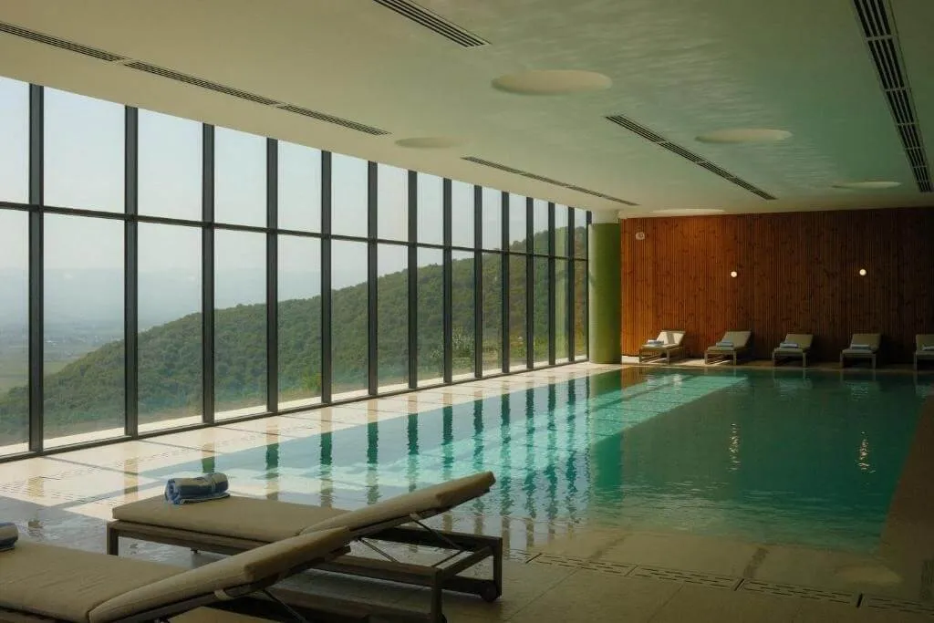 Kvareli Lake Resort swimming pool