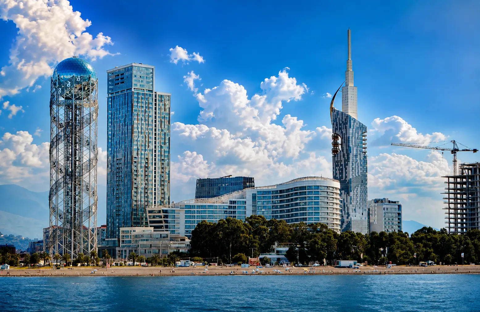 Batumi Black Sea boulevard — Georgia travel guide