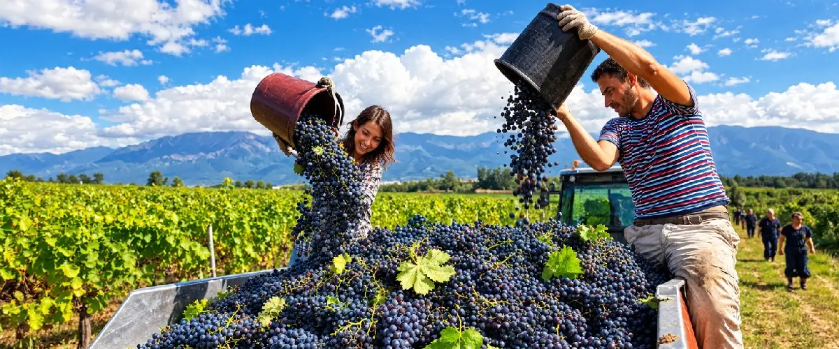 Rtveli grape harvest festival in Kakheti — Best time to visit Georgia