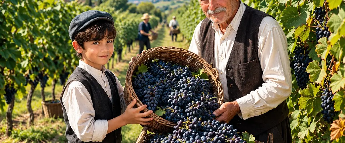 September in Georgia with grape harvest in Kakheti — Best time to visit Georgia