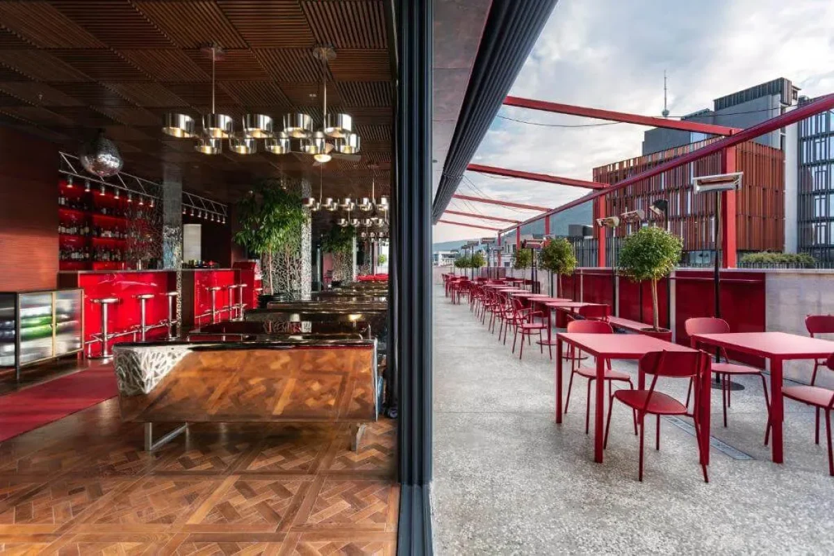 Afisha hotel tbilisi menu