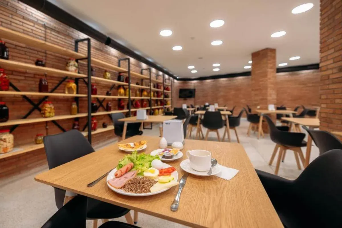 Atrium boutique hotel menu