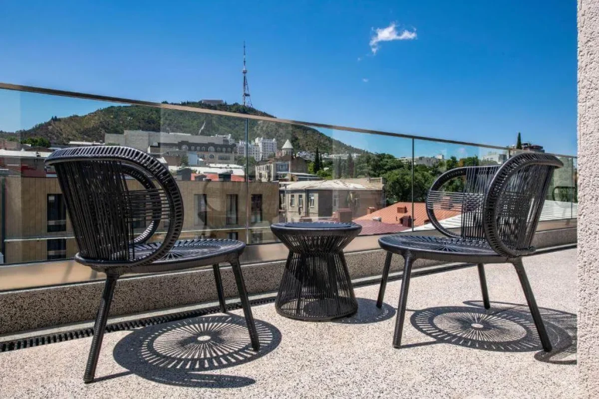 Bazzar Boutique Hotel balcony