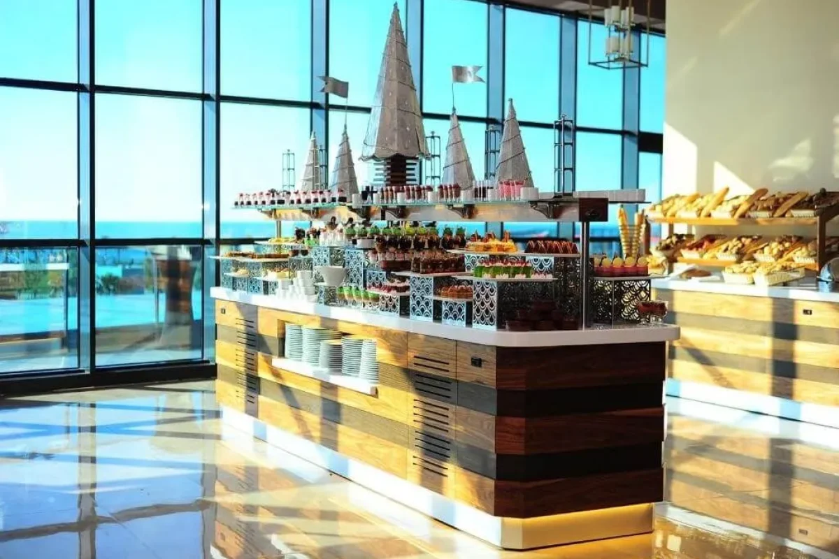 Euphoria Hotel Batumi restaurant menu