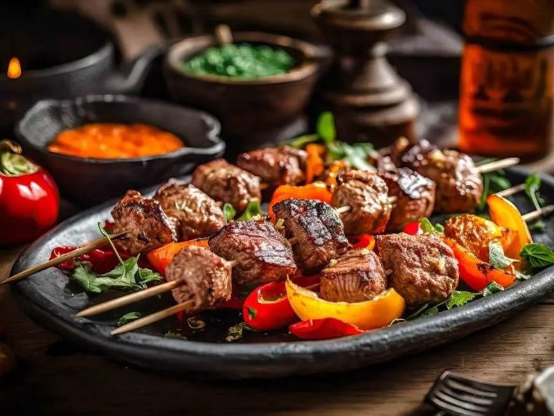 Geogian kebab Mtsvadi