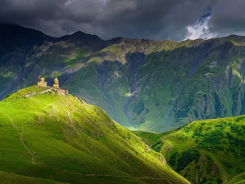 Gergeti Trinity Church Kazbegi Georgia
