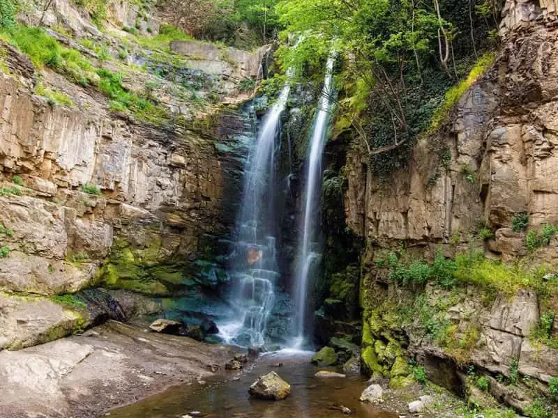 waterfall in the old Tbilisi